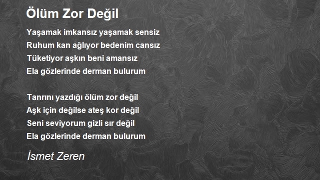 İsmet Zeren