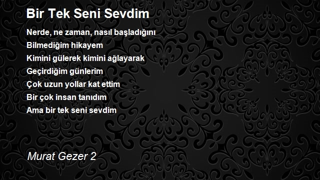 Murat Gezer 2