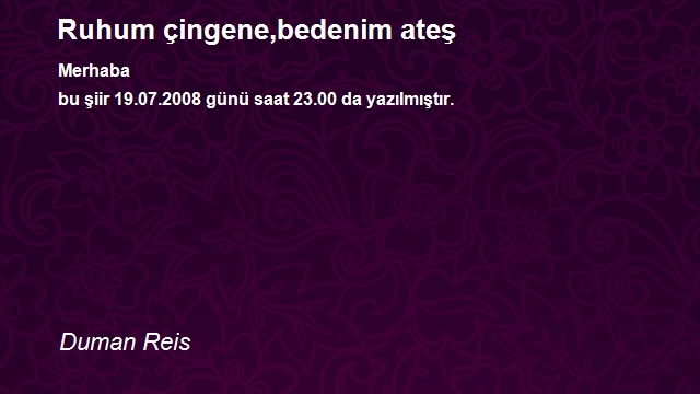 Duman Reis