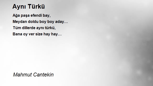 Mahmut Cantekin