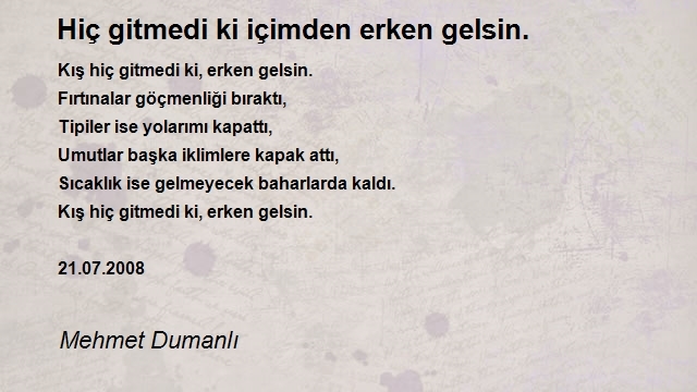 Mehmet Dumanlı