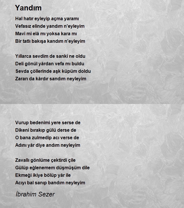 İbrahim Sezer