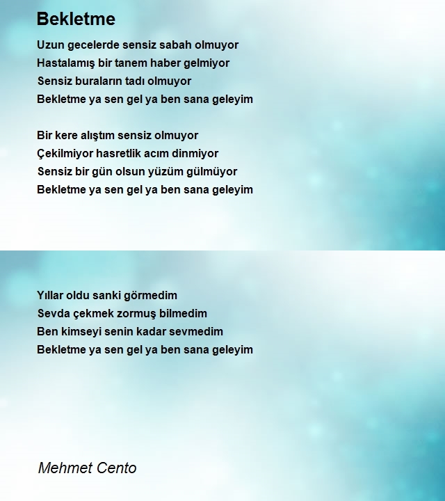 Mehmet Cento