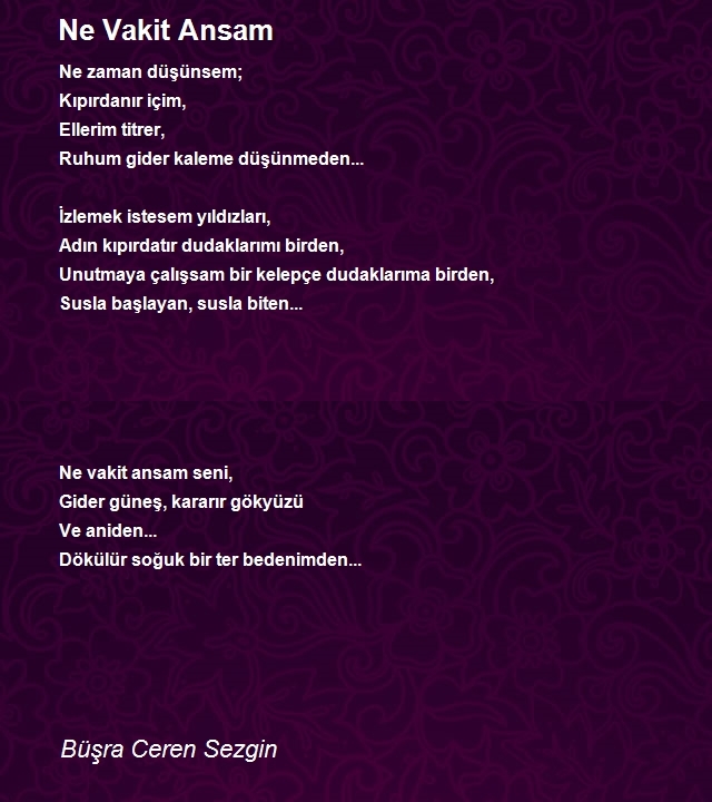 Büşra Ceren Sezgin