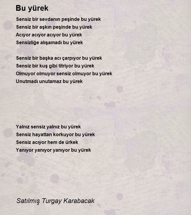 Satılmış Turgay Karabacak