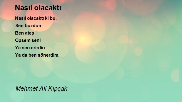 Mehmet Ali Kıpçak