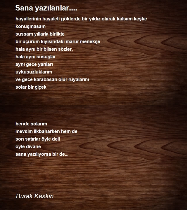 Burak Keskin