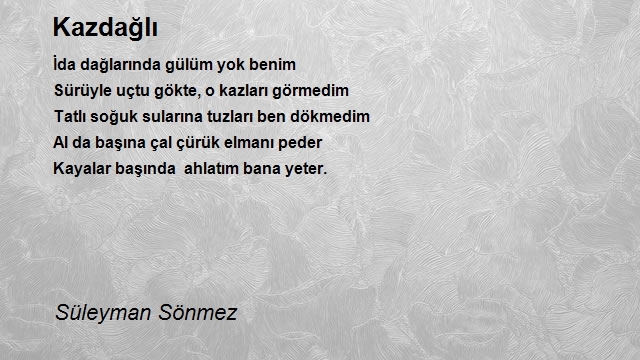 Süleyman Sönmez