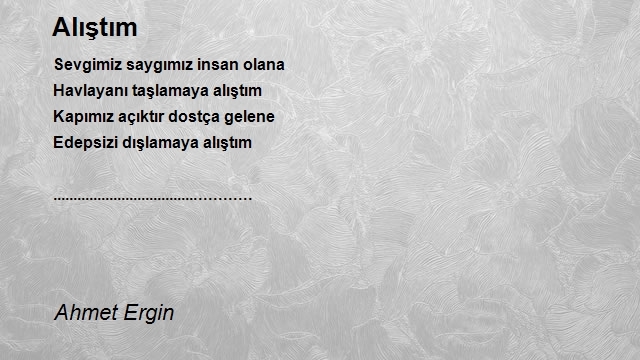 Ahmet Ergin