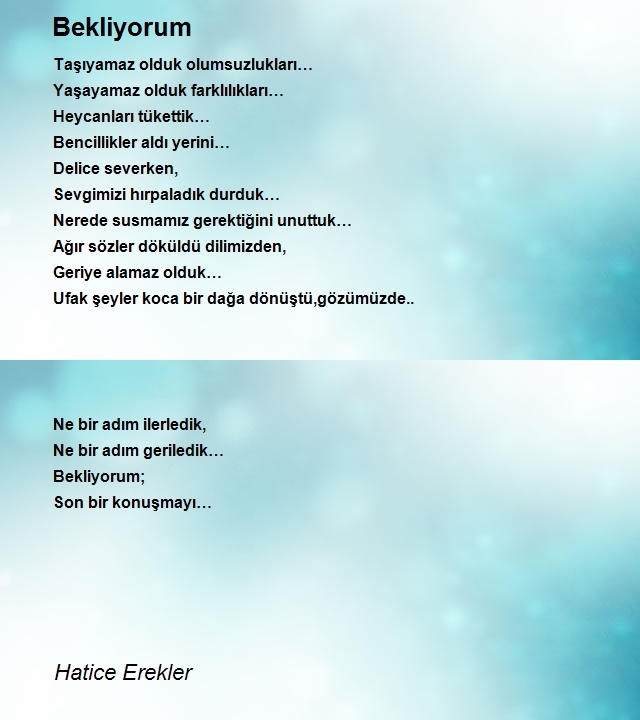 Hatice Erekler