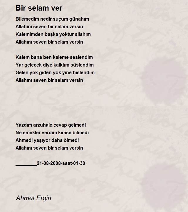 Ahmet Ergin