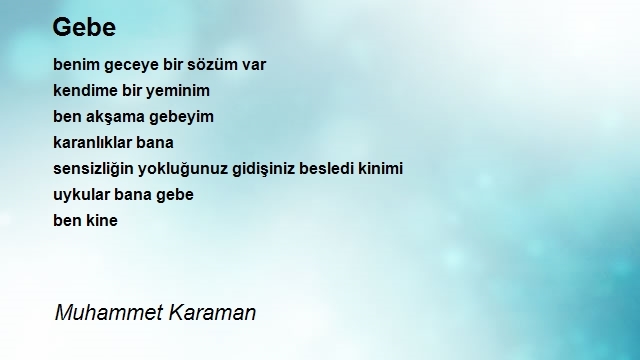 Muhammet Karaman