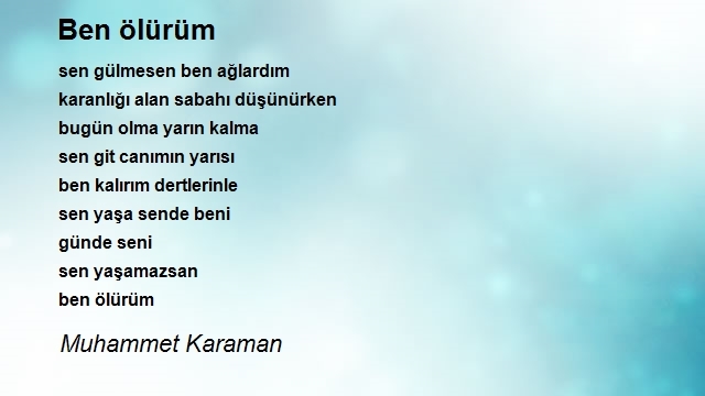 Muhammet Karaman