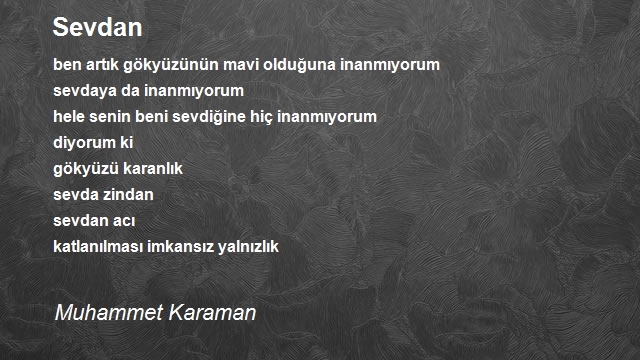 Muhammet Karaman