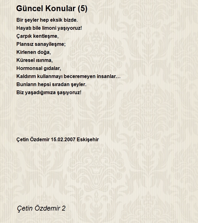 Çetin Özdemir 2