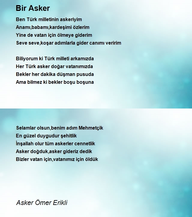 Asker Ömer Erikli