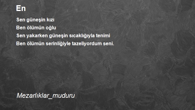 Şair Mezarlıklar_muduru