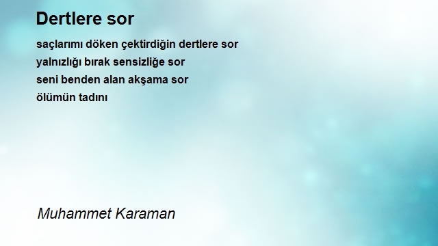 Muhammet Karaman