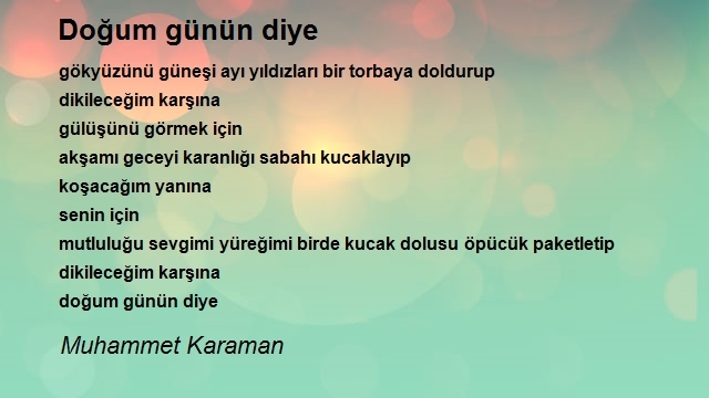 Muhammet Karaman