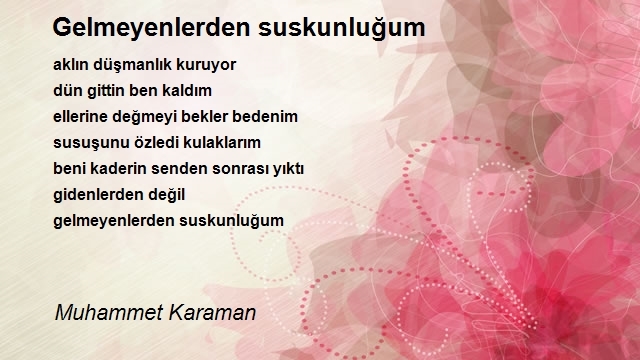 Muhammet Karaman