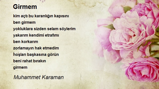 Muhammet Karaman