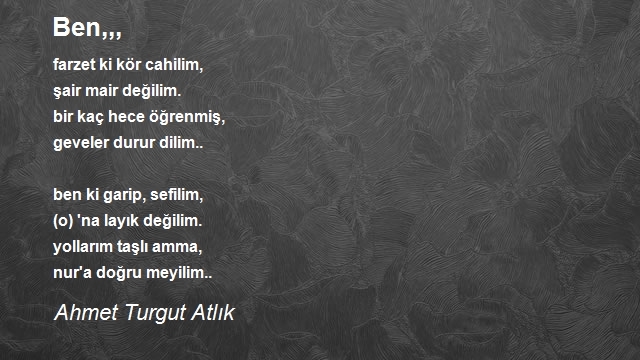 Ahmet Turgut Atlık