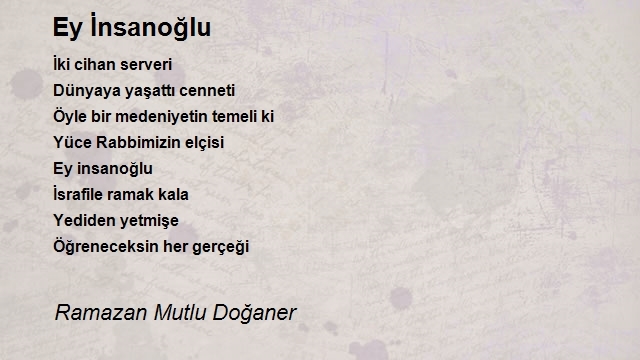 Ramazan Mutlu Doğaner