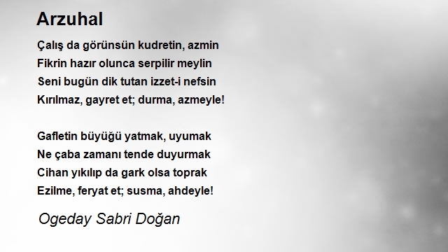 Ogeday Sabri Doğan