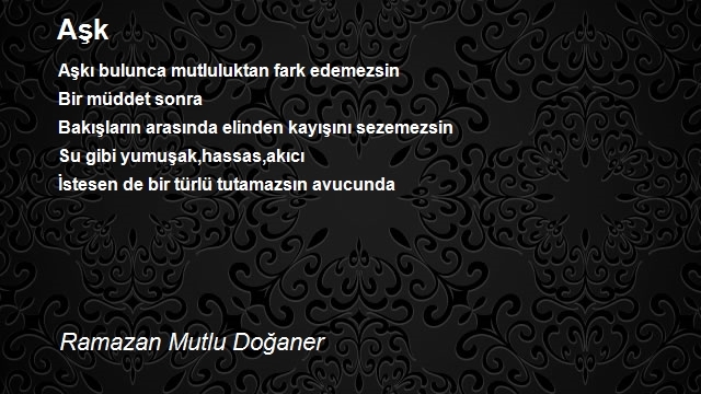 Ramazan Mutlu Doğaner