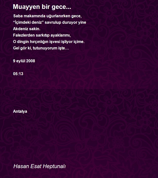 Hasan Esat Heptunalı