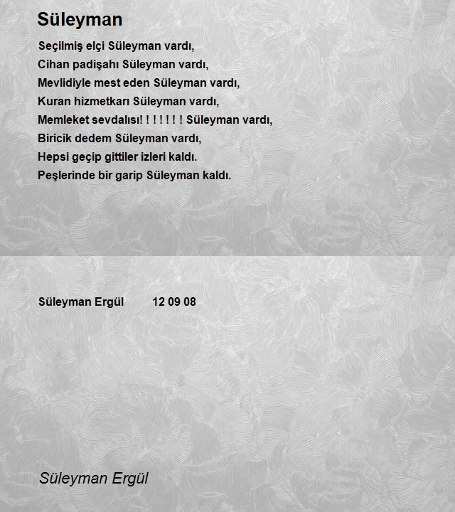 Süleyman Ergül