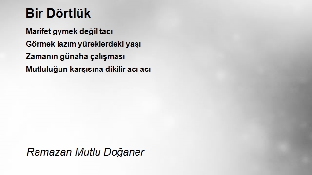 Ramazan Mutlu Doğaner