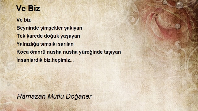 Ramazan Mutlu Doğaner