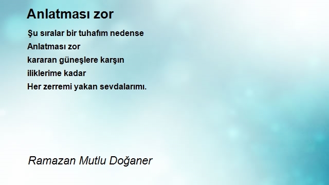 Ramazan Mutlu Doğaner