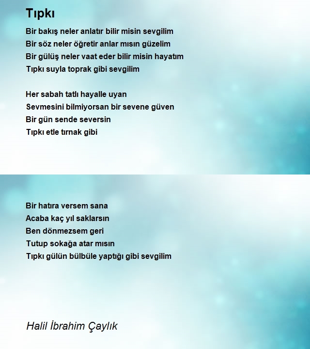 Halil İbrahim Çaylık