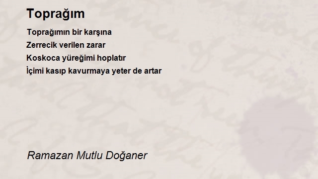 Ramazan Mutlu Doğaner