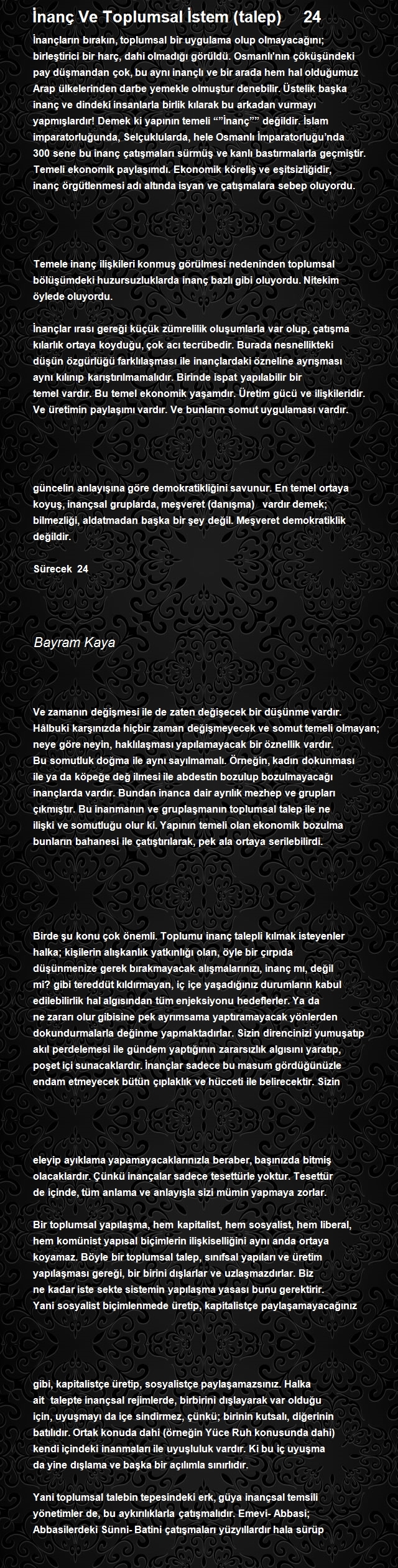 Bayram Kaya