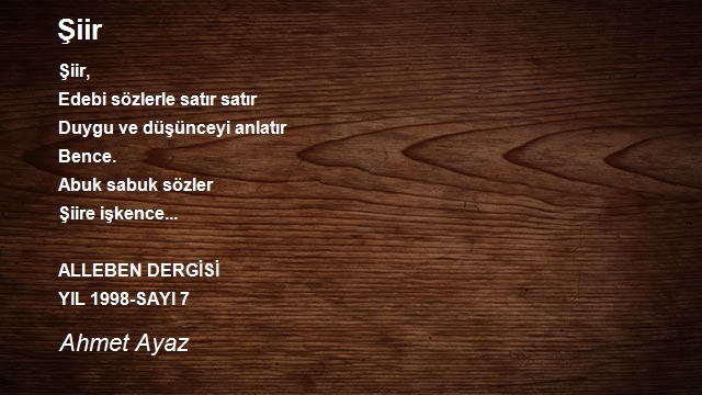 Ahmet Ayaz