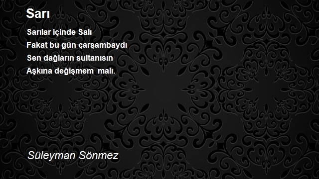 Süleyman Sönmez