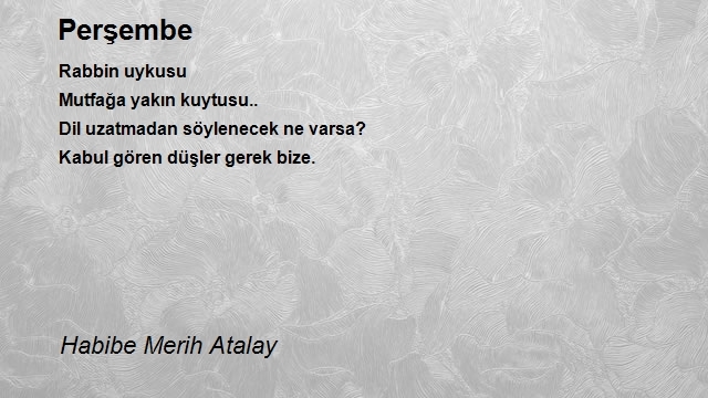 Habibe Merih Atalay