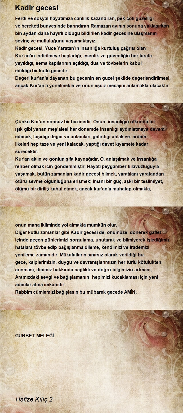 Hafize Kılıç 2