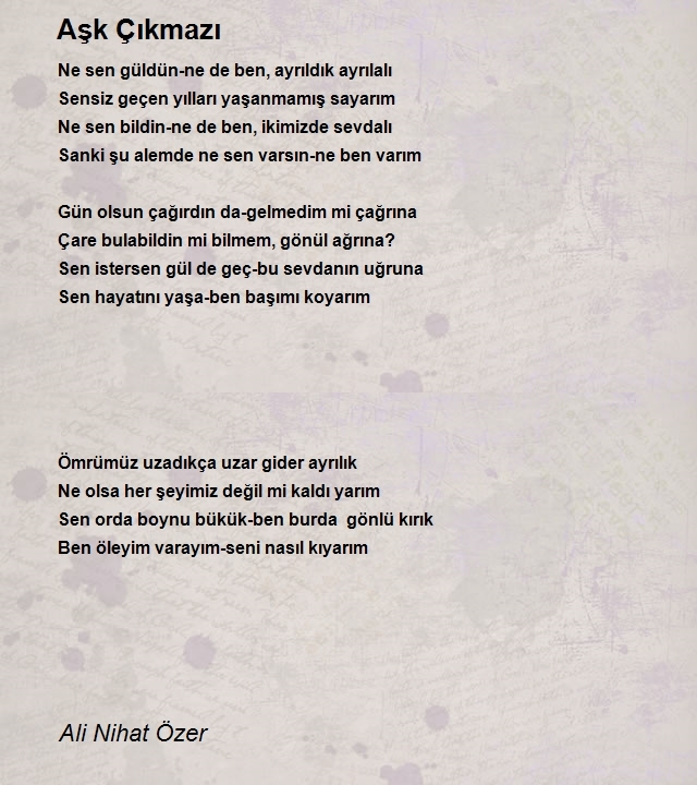 Ali Nihat Özer