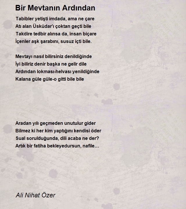 Ali Nihat Özer