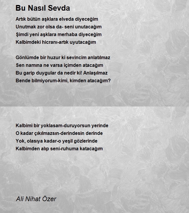 Ali Nihat Özer