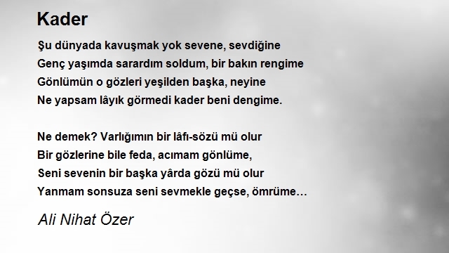 Ali Nihat Özer