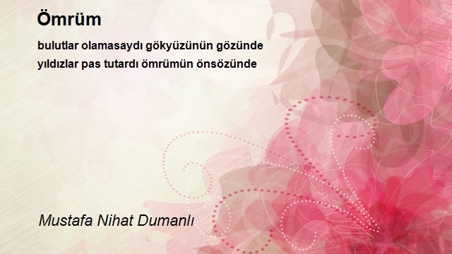 Mustafa Nihat Dumanlı