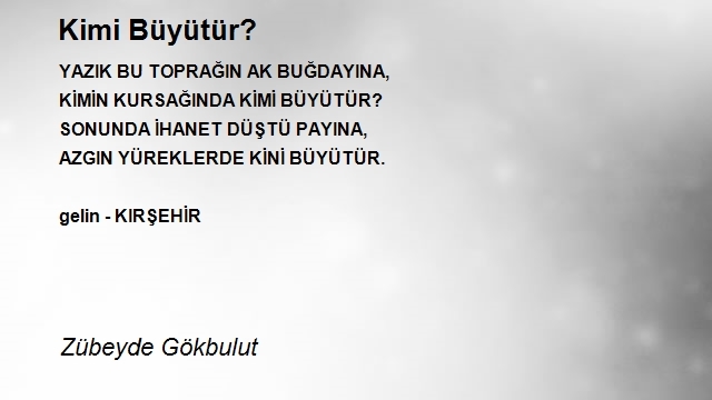 Zübeyde Gökbulut