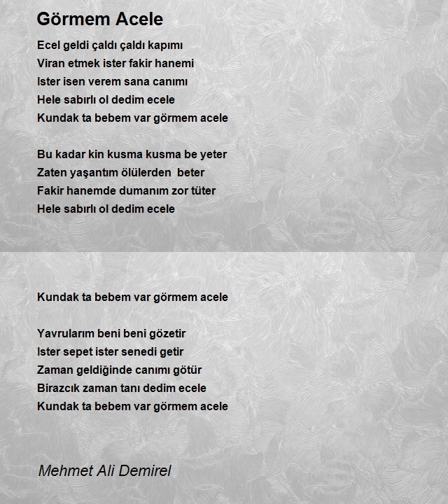 Mehmet Ali Demirel