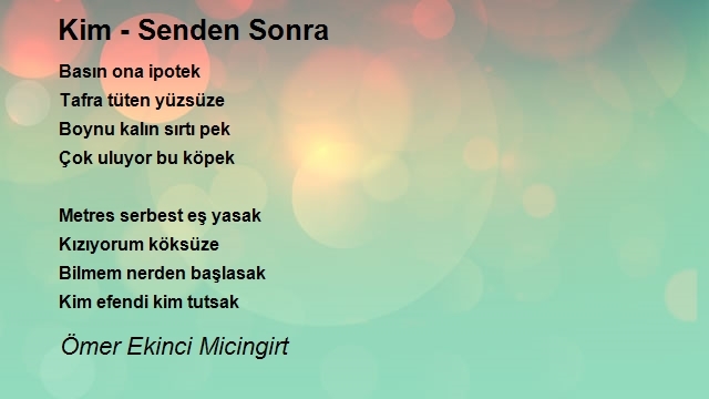 Ömer Ekinci Micingirt