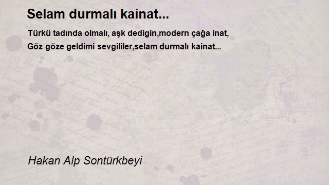 Hakan Alp Sontürkbeyi